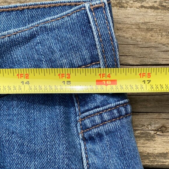 LEVI'S 515 BOOT CUT Womens Blue JEANS Size 10M ( 32 x 30.5 ) - Picture 16 of 16